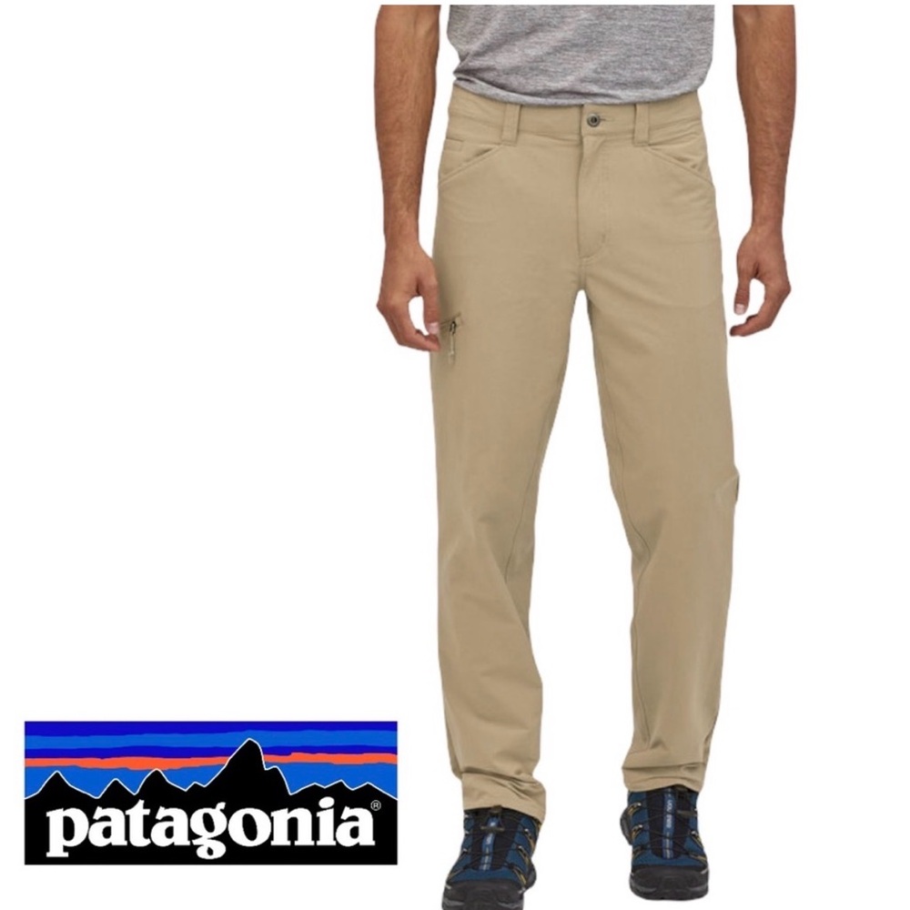 Patagonia Men Quandary Pants in El Cap Khaki- Light Tan Size 31 (actual 32x32)